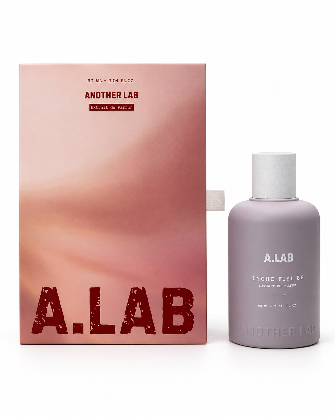 Another Lab Lyche Fiyi 88 Extrait de Parfum 90 ml - caja y frasco