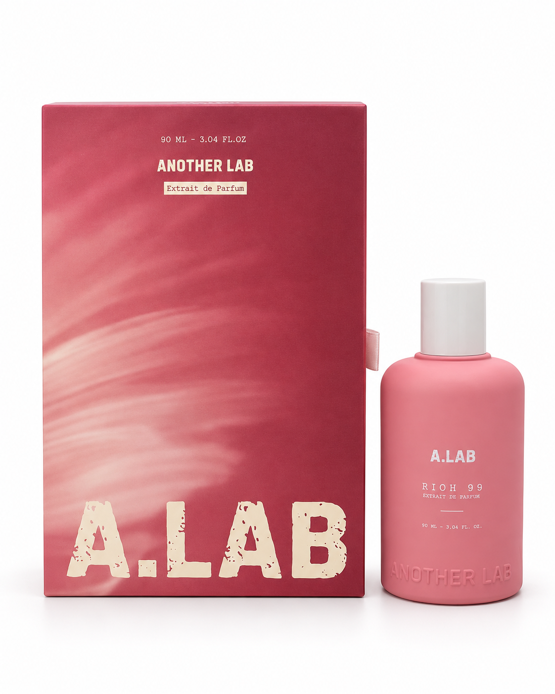 Another Lab Rioh 99 Extrait de Parfum 90 ml - caja y frasco