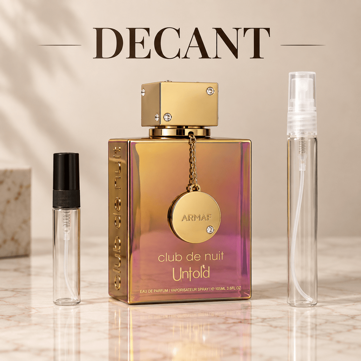 Decant Armaf Club de Nuit Untold - Perfumes Bogotá
