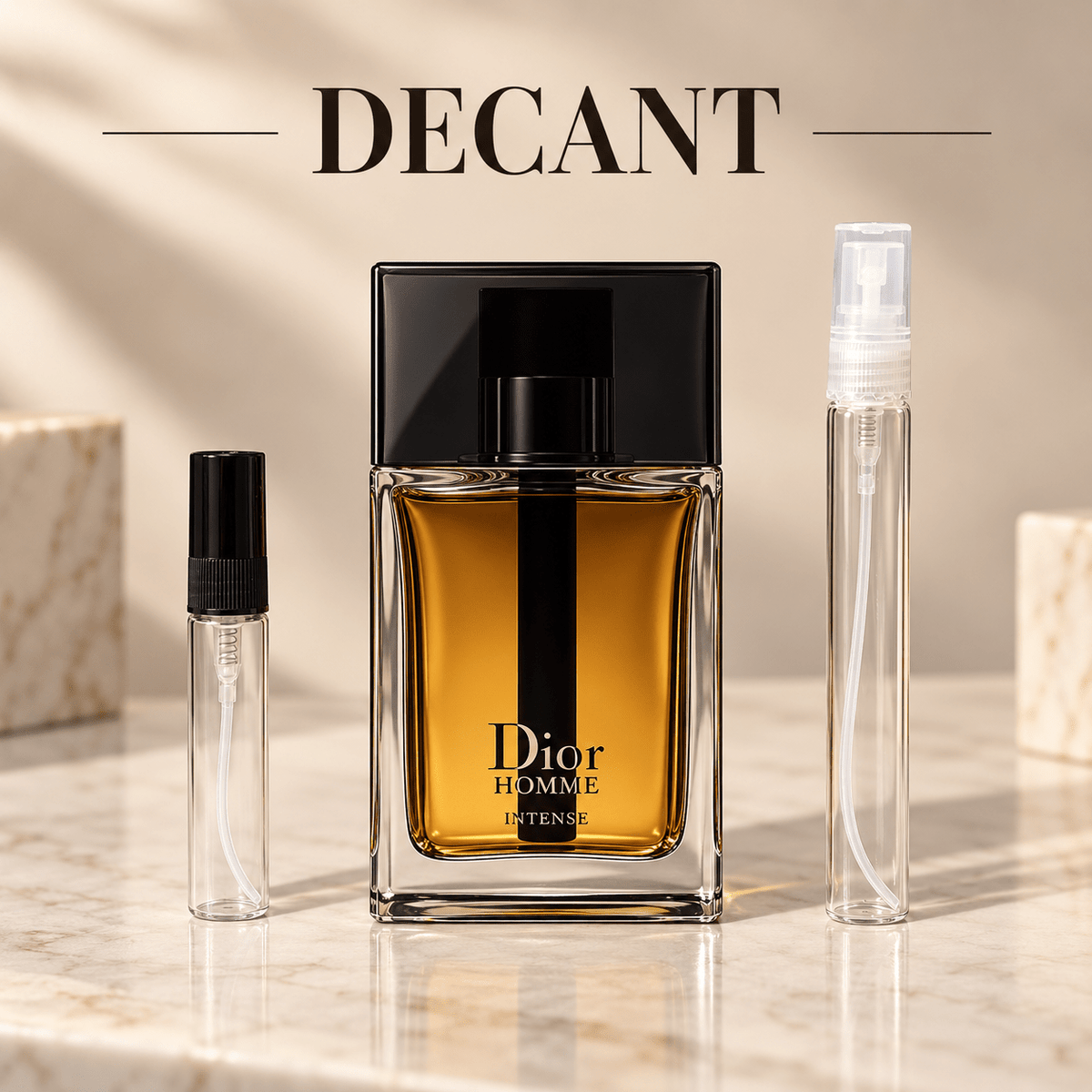 Decant Dior Homme Intense - Perfumes Bogotá