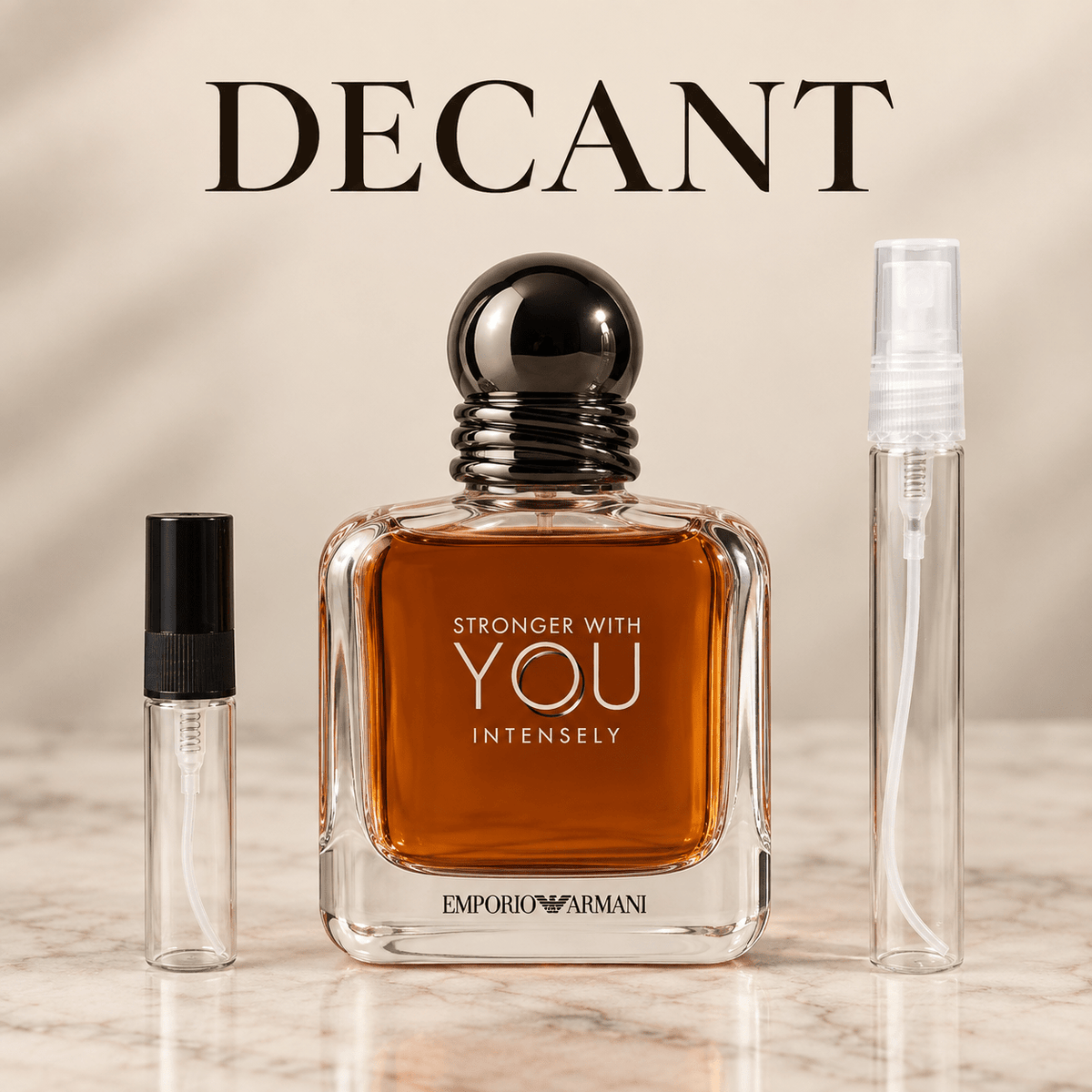 Decant Emporio Armani Stronger With You Intensely - Perfumes Bogotá