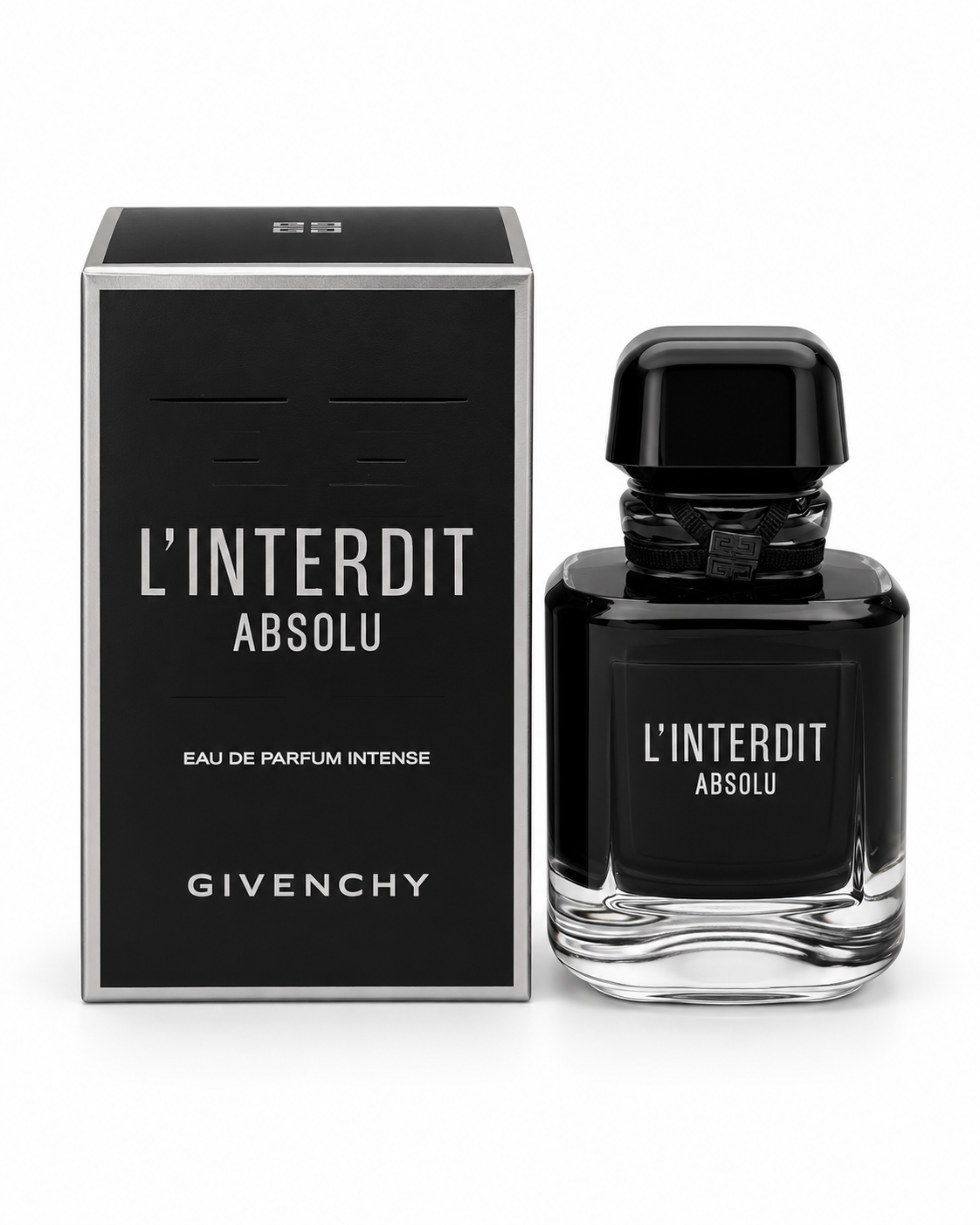 Givenchy L’Interdit Absolu Eau de Parfum Intense 80 ml - caja y frasco