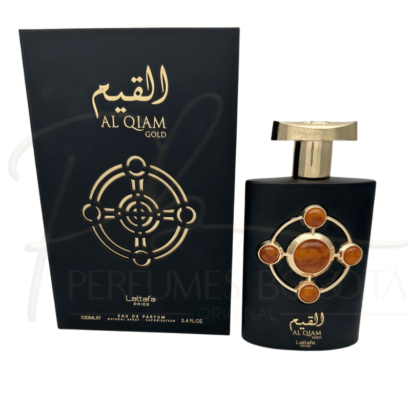 Perfume Lattafa Al Qiam Gold Eau de Parfum 100ml Unisex - Perfumes Bogotá