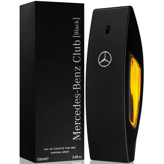 Perfume Mercedes Benz Club Black Eau de Toilette 100ml Hombre - Perfumes Bogotá