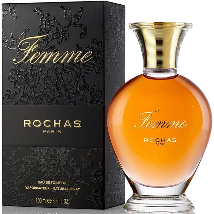 Perfume Rochas Paris Femme Rochas Eau de Toilette 100ml Mujer - Perfumes Bogotá