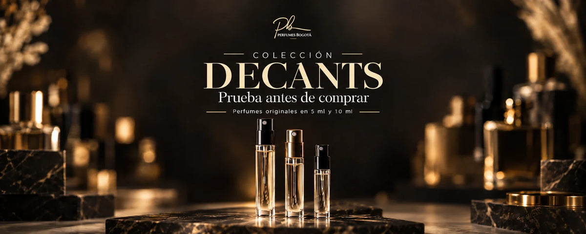 Colección Decants de Perfumes Bogotá - perfumes originales en 5 ml y 10 ml
