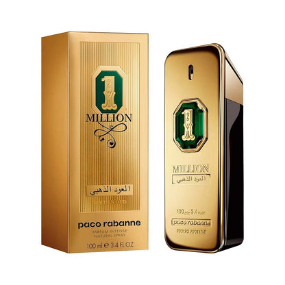 Perfume Paco Rabanne One Million Golden Oud Parfum Intense 100ml Hombre