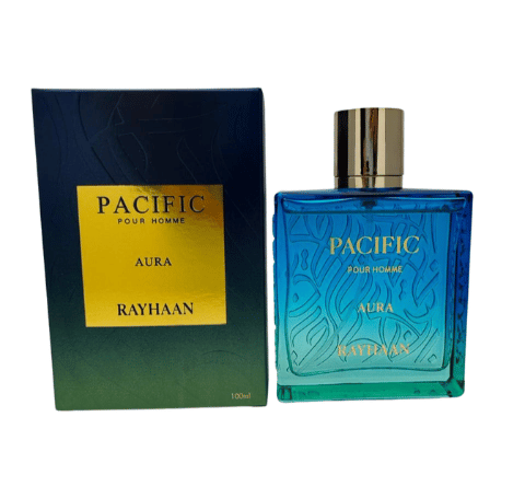 Perfume Rayhaan Pacific Pour Homme Aura Eau de Parfum 100ml Hombre