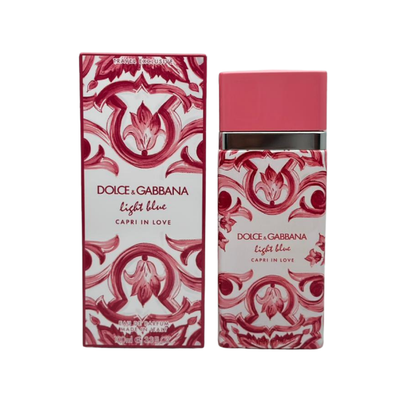 Perfume Dolce &amp; Gabbana Light Blue Capri In Love Travel Exclusive Eau de Parfum 100ml Mujer