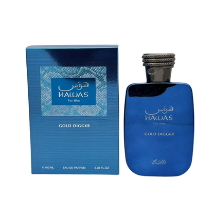 Perfume Rasasi Hawas Gold Digger Eau de Parfum 100ml Hombre