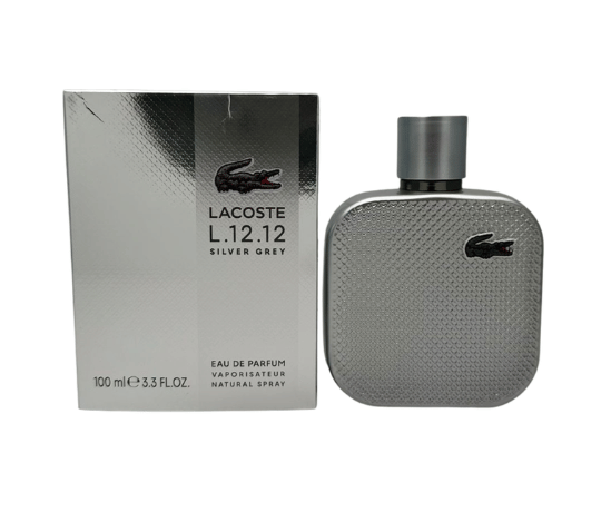 Perfume Lacoste L12 Silver Gray Eau de Parfum 100ml Hombre