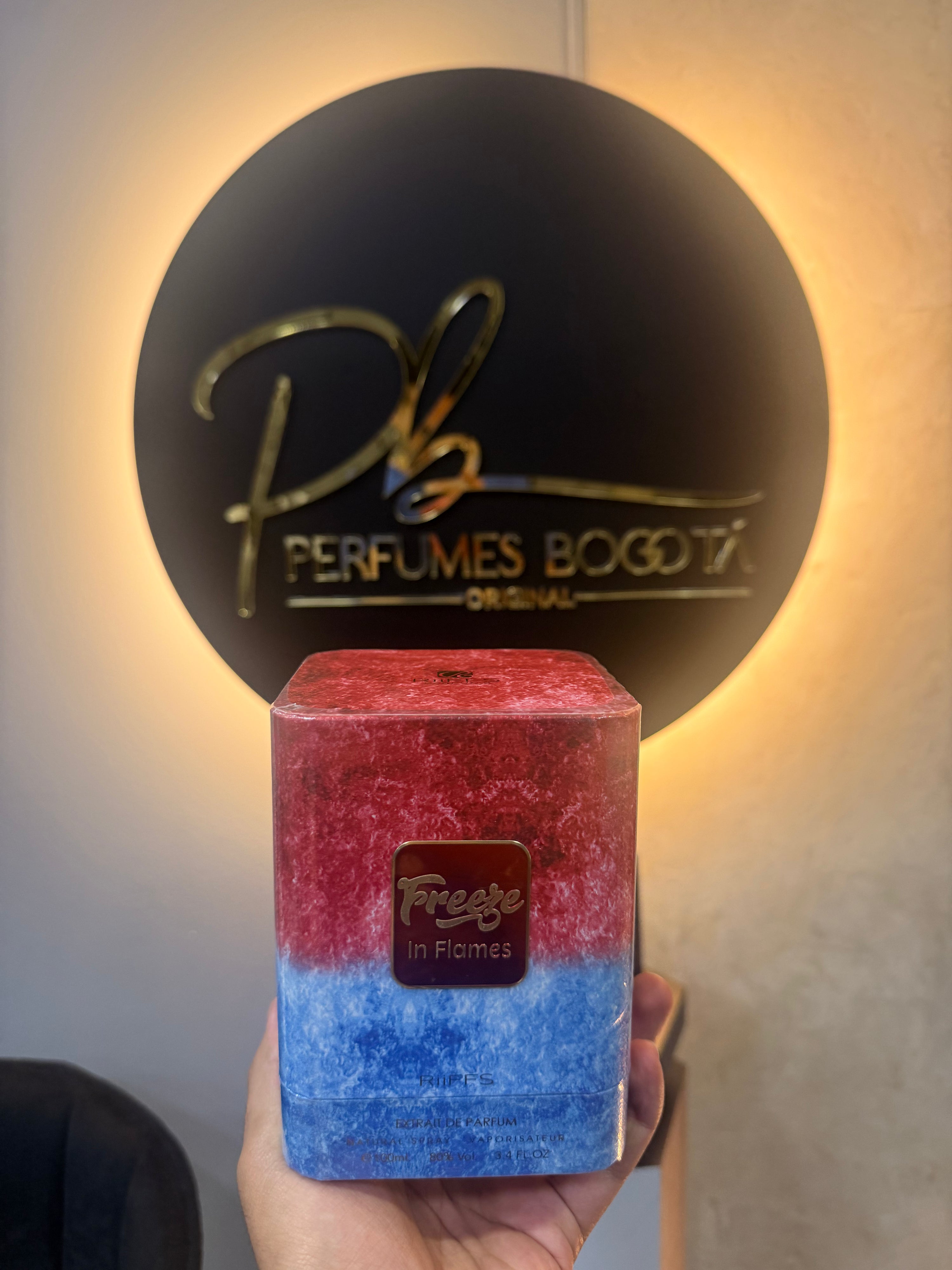 Perfume Riffs Frezze In Flames Extrait de Parfum 100ml Unisex