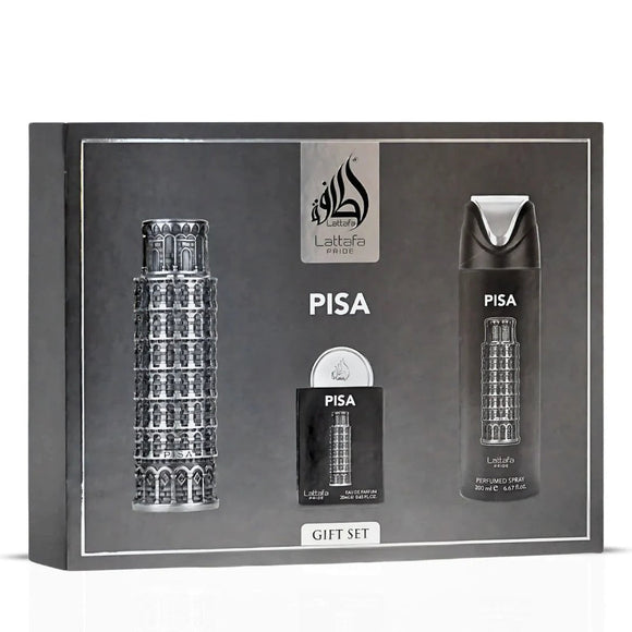 Perfume  Estuche Lattafa - Pisa - Eau De Parfum - 100ml - Hombre
