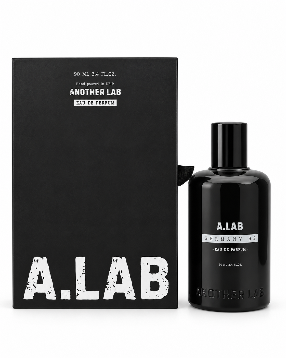 Another Lab Germany 92 Eau de Parfum 90 ml - caja y frasco