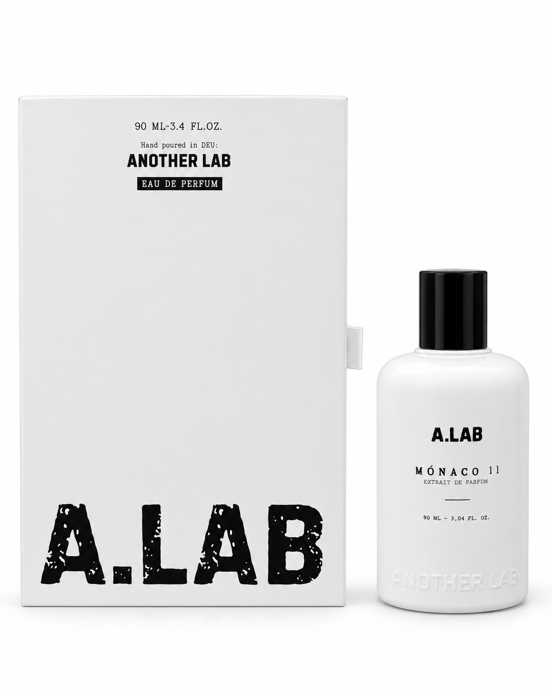 Another Lab Monaco 11 Extrait de Parfum 90 ml - caja y frasco