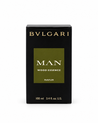 Bvlgari Man Wood Essence Parfum 100 ml - caja