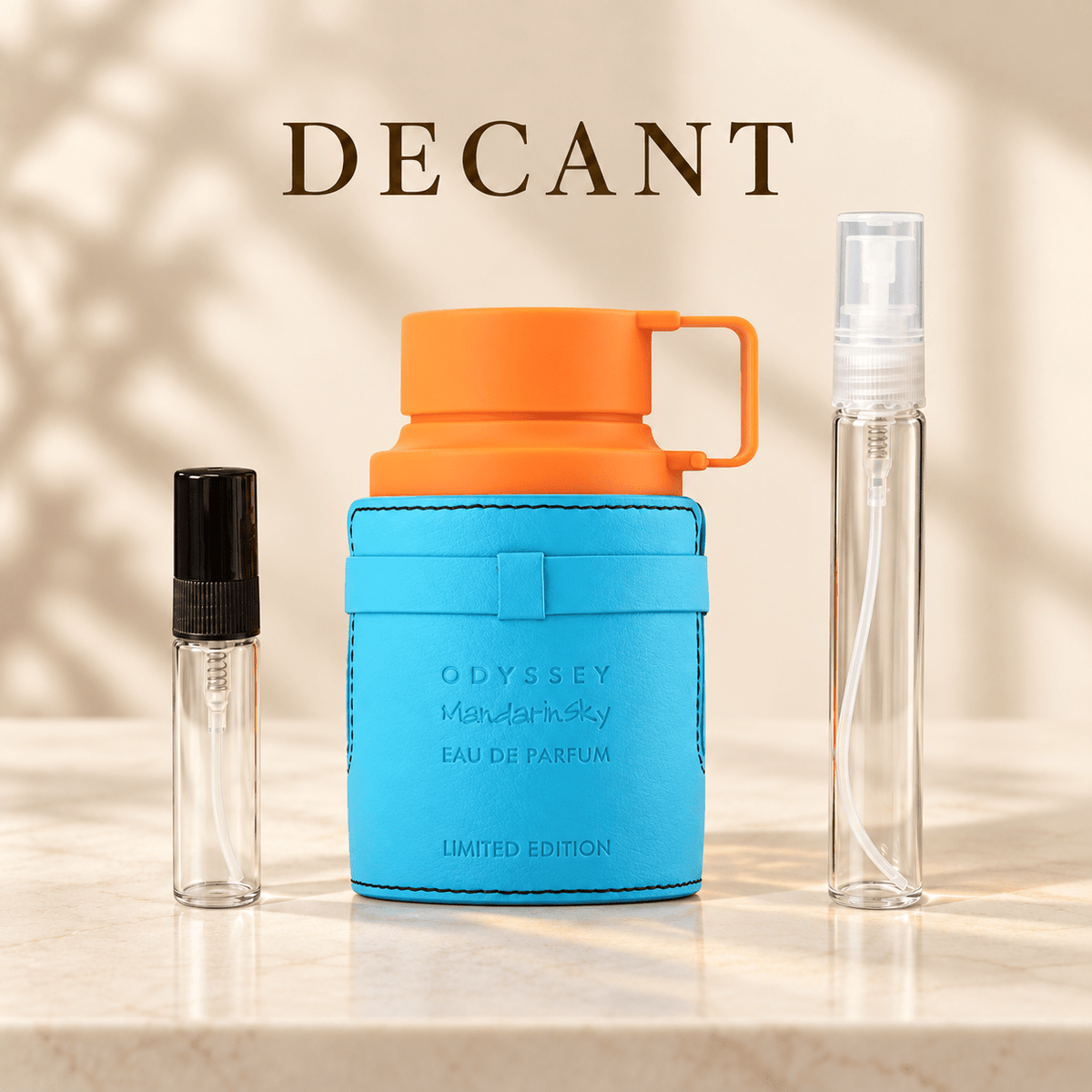 Decant Armaf Odyssey Mandarin Sky Limited Edition - Perfumes Bogotá