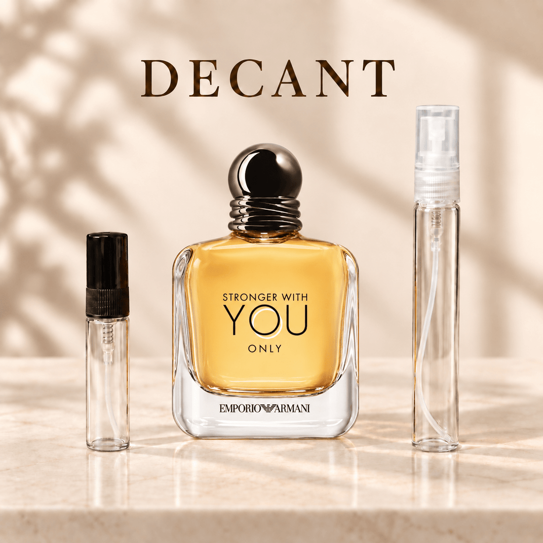 Decant Emporio Armani Stronger With You Only - Perfumes Bogotá
