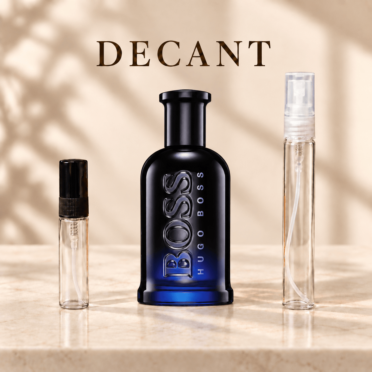Decant Hugo Boss Bottled Night - Perfumes Bogotá
