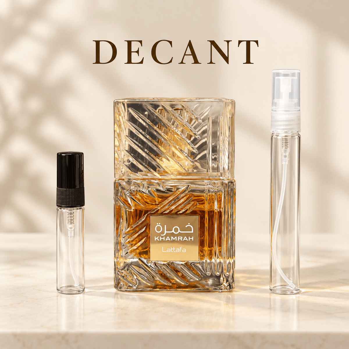 Decant Lattafa Khamrah - Perfumes Bogotá