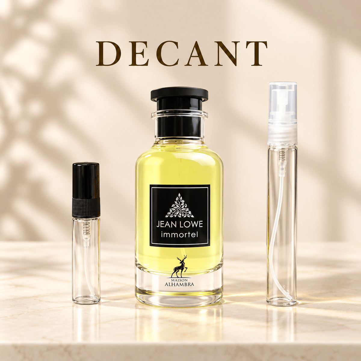 Decant Maison Alhambra Jean Lowe Inmortel - Perfumes Bogotá
