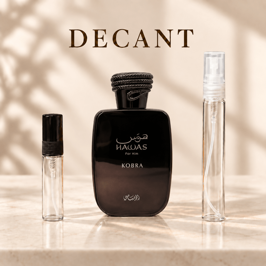 Decant Rasasi Hawas Kobra for Him - Perfumes Bogotá