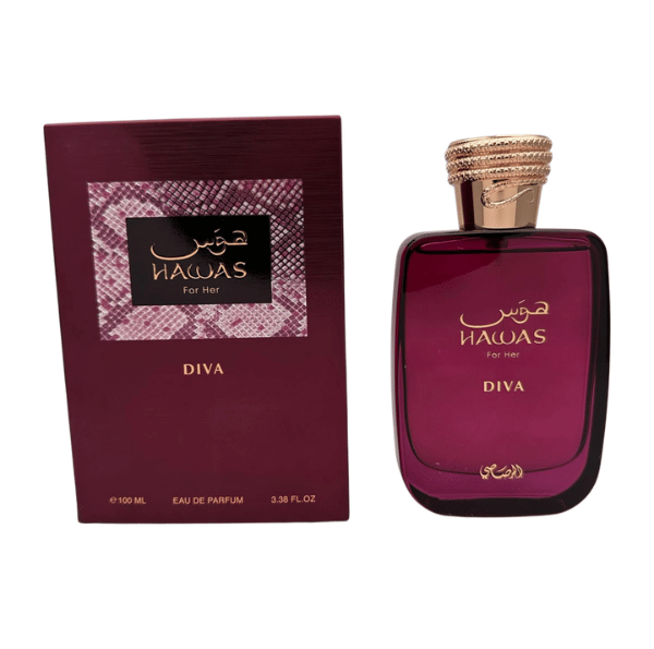 Perfume Rasasi Hawas Diva for Her Eau de Parfum 100ml Mujer