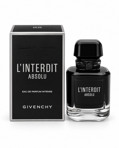 Givenchy L’Interdit Absolu Eau de Parfum Intense 80 ml - caja y frasco
