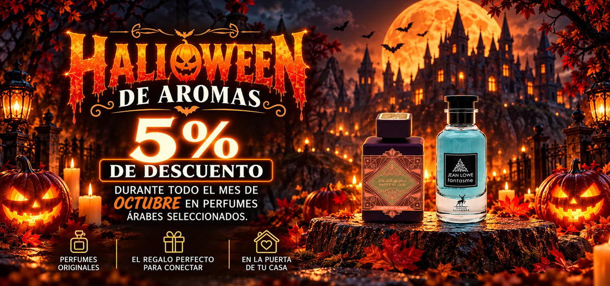 Halloween de Aromas - 5% de descuento en perfumes árabes seleccionados - escritorio