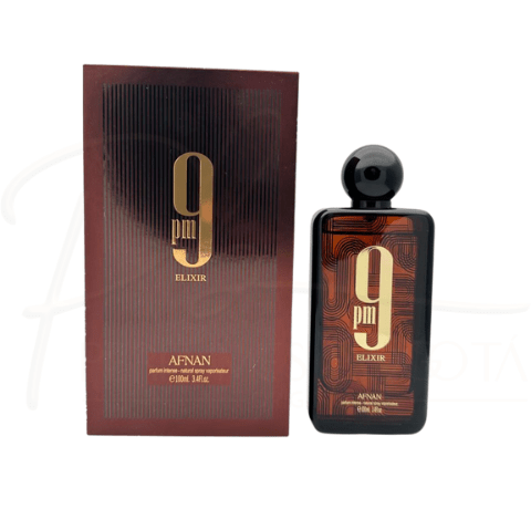 Perfume 9 Pm Elixir AFNAN - Parfum Intense - 100ml - Hombre - Perfumes Bogotá