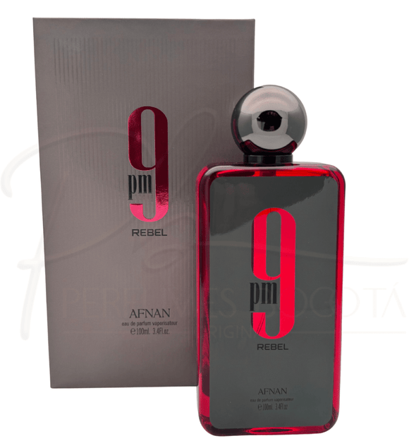 Perfume 9Pm Rebel AFNAN - Eau De Parfum - 100ml - Unisex - Perfumes Bogotá