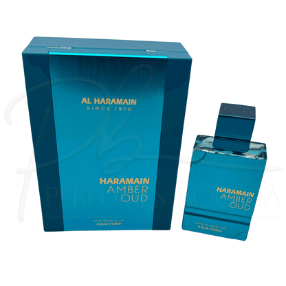 Perfume Al Haramain Amber Oud Aqua Dubai Extrait de Parfum 100ml Unisex - Perfumes Bogotá