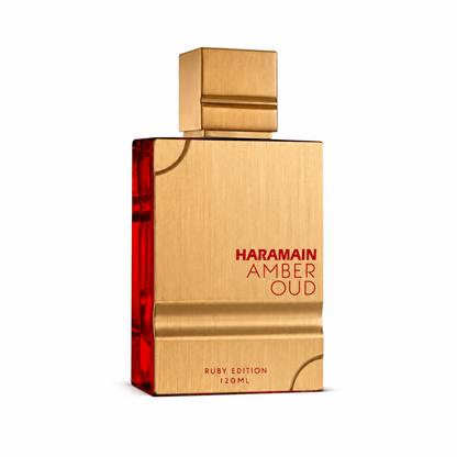Perfume Al Haramain Amber Oud Ruby Edition Eau de Parfum 120ml Unisex - Perfumes Bogotá