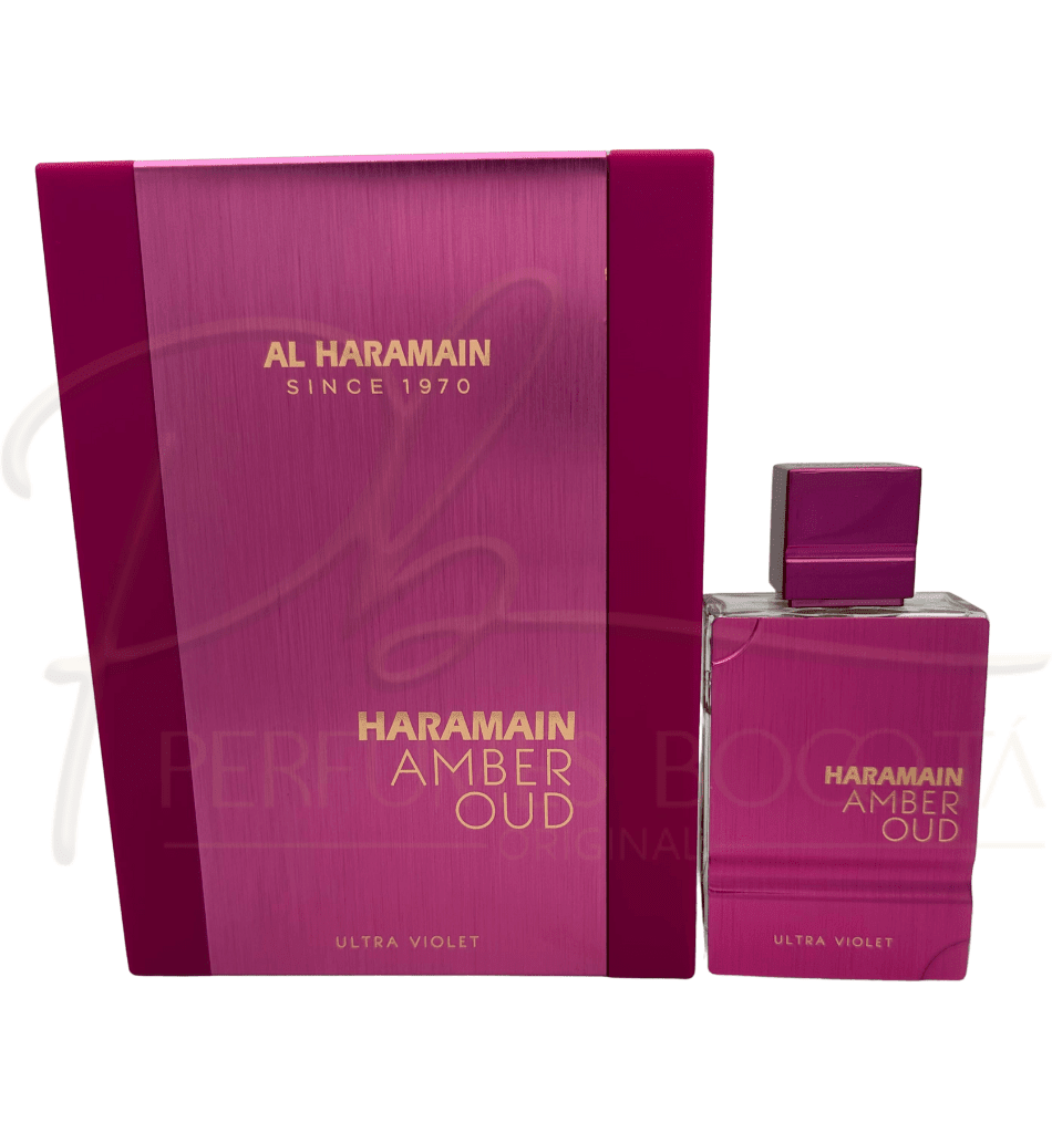 Perfume Al Haramain Amber Oud Ultra Violet Eau de Parfum 60ml Mujer - Perfumes Bogotá