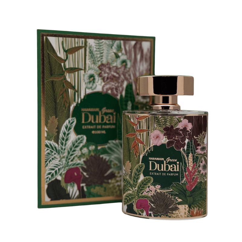Perfume Al Haramain Haramain Green Dubai Extrait de Parfum 100ml Unisex - Perfumes Bogotá