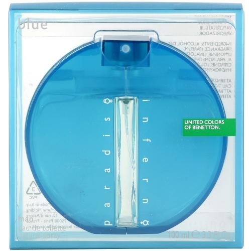 Perfume Benetton Paradise Inferno Blue Eau de Toilette 100ml Hombre - Perfumes Bogotá