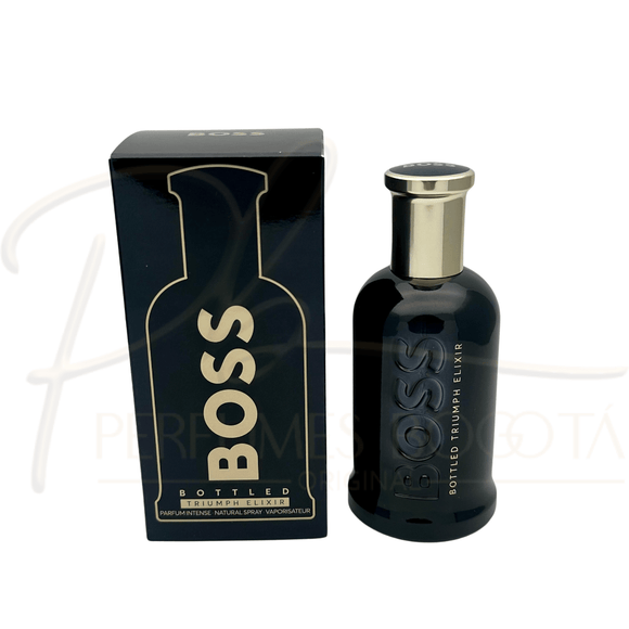 Perfume Boss Bottled Triumph Elixir - Parfum Intense - 100ml - Hombre - Perfumes Bogotá