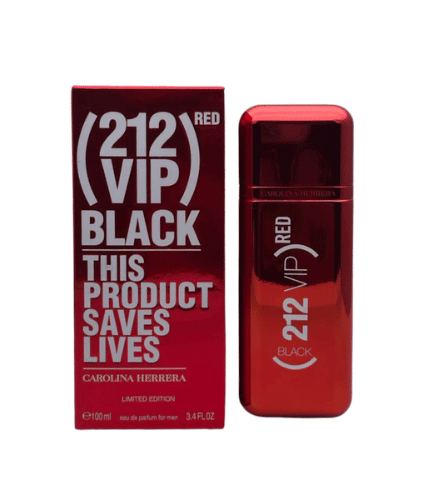 Perfume Carolina Herrera 212 VIP Black Red Eau de Parfum 100ml Hombre - Perfumes Bogotá