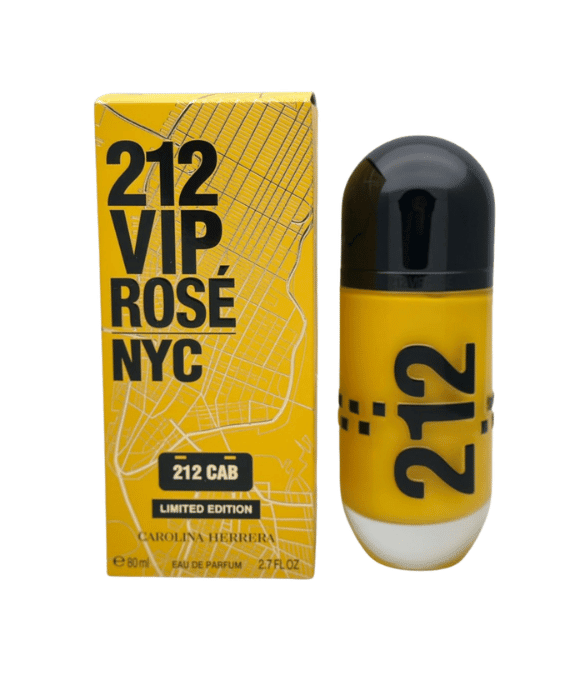 Perfume Carolina Herrera 212 VIP Rose Cab Limited Edition Eau de Parfum 80ml Mujer - Perfumes Bogotá