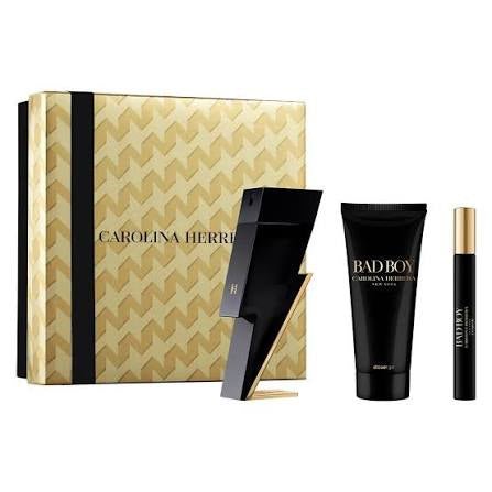 Perfume Carolina Herrera Kit Bad Boy Eau de Toilette 100ml Hombre - Perfumes Bogotá