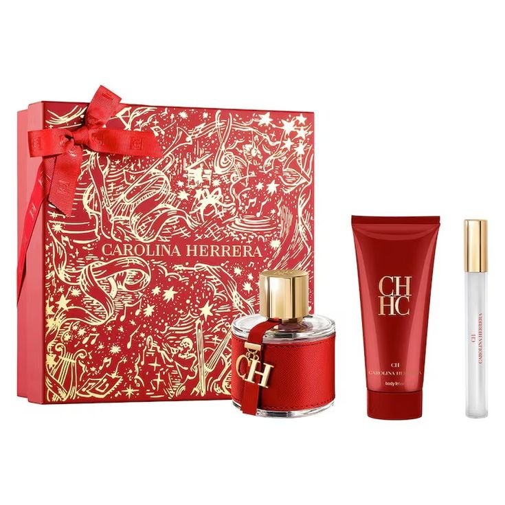 Perfume Carolina Herrera Kit CH Eau de Toilette 100ml Mujer - Perfumes Bogotá