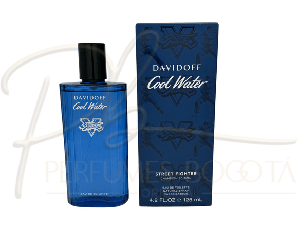 Perfume Cool Water Street Fighter Davidoff - 125ml - Hombre - Eau De Toilette - Perfumes Bogotá