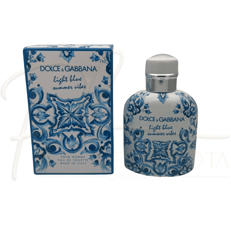 Perfume Dolce &amp; Gabbana Light Blue Summer Vibes Eau de Toilette 125ml Hombre - Perfumes Bogotá