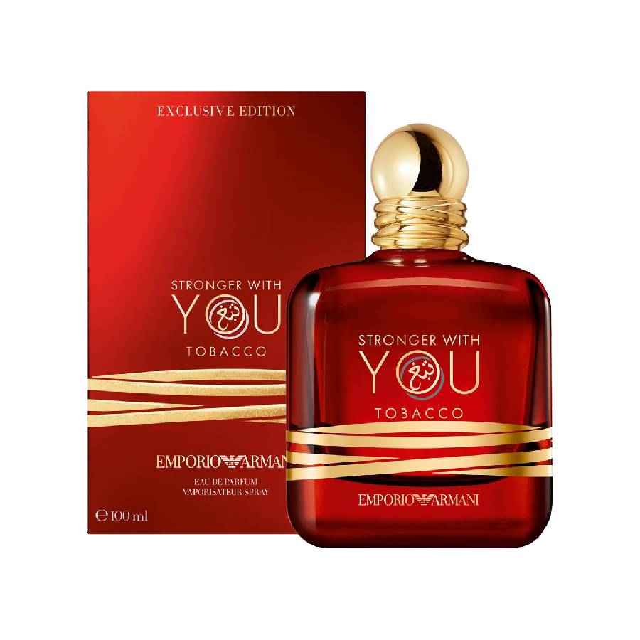 Perfume Emporio Armani Stronger With You Tobacco Eau de Parfum 100ml Hombre - Perfumes Bogotá