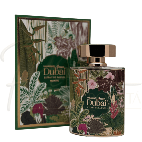 Perfume Haramain Green Dubai - Extrait De Parfum - 100ml - Unisex - Perfumes Bogotá