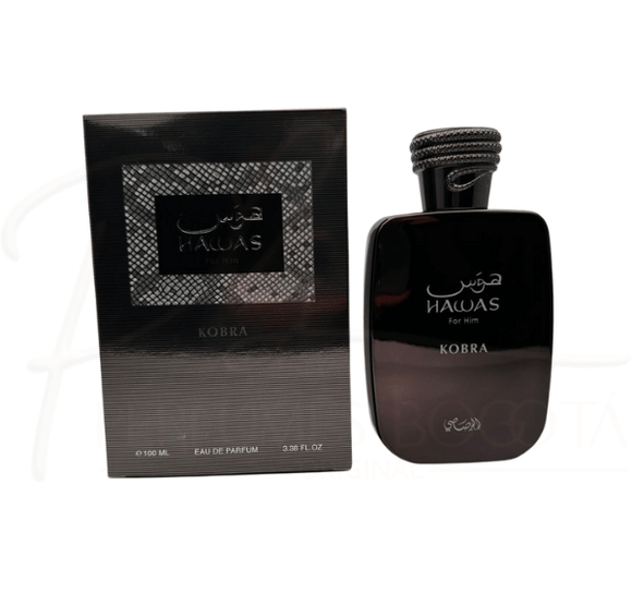 Perfume Hawas Kobra For Him Rasasi - Eau De Parfum - 100ml - Hombre - Perfumes Bogotá