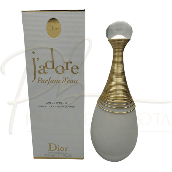Perfume J'adore Parfum d'eau Dior - Libre De Alcohol - Eau De Toilette - 100ml - Mujer - Perfumes Bogotá