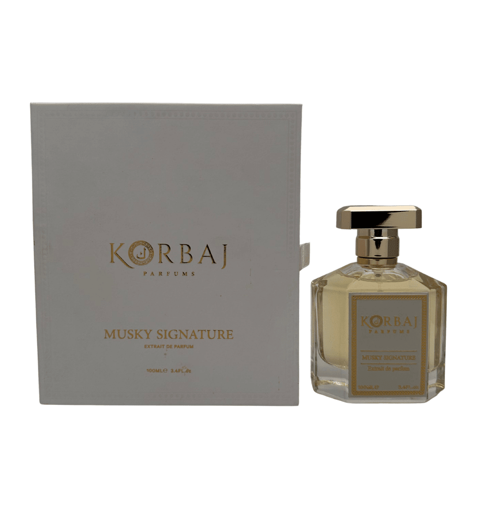 Perfume Korbaj Parfums Musky Signature Extrait de Parfum 100ml Unisex - Perfumes Bogotá
