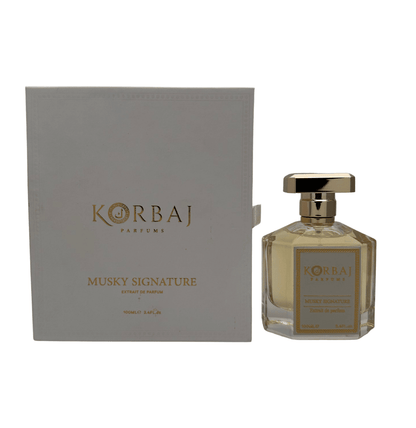 Perfume Korbaj Parfums Musky Signature Extrait de Parfum 100ml Unisex - Perfumes Bogotá