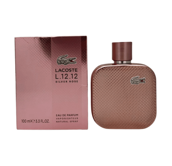 Perfume Lacoste L12 Silver Rose Eau de Parfum 90ml Mujer - Perfumes Bogotá